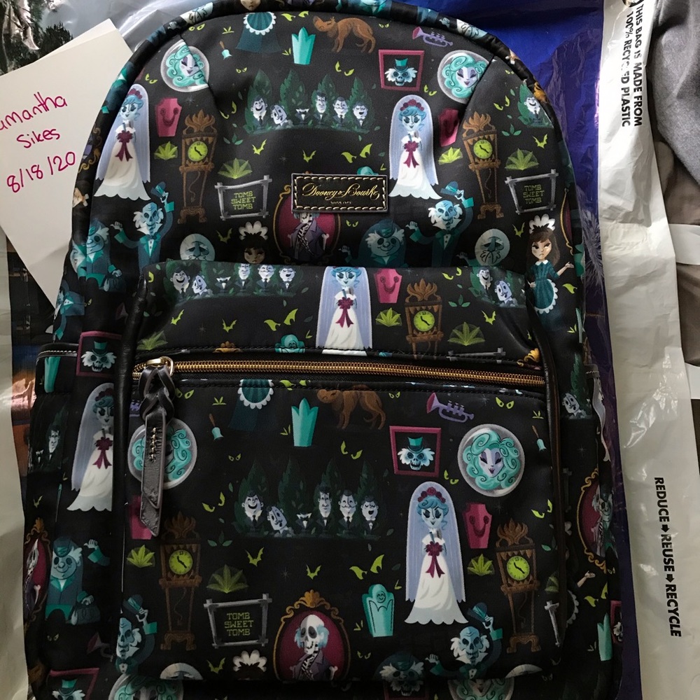 Dooney and bourke haunted mansion backpack